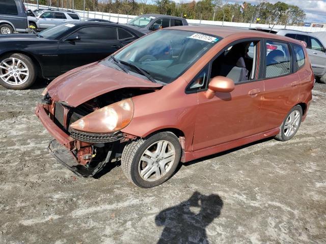 JHMGD38687S015341 - 2007 HONDA FIT S 橙色 照片 1