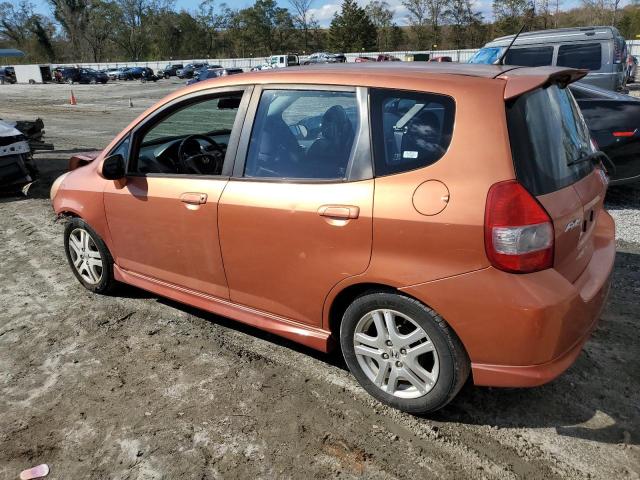 JHMGD38687S015341 - 2007 HONDA FIT S 橙色 照片 2
