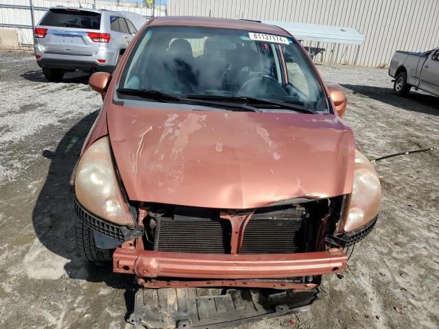 JHMGD38687S015341 - 2007 HONDA FIT S 橙色 照片 5