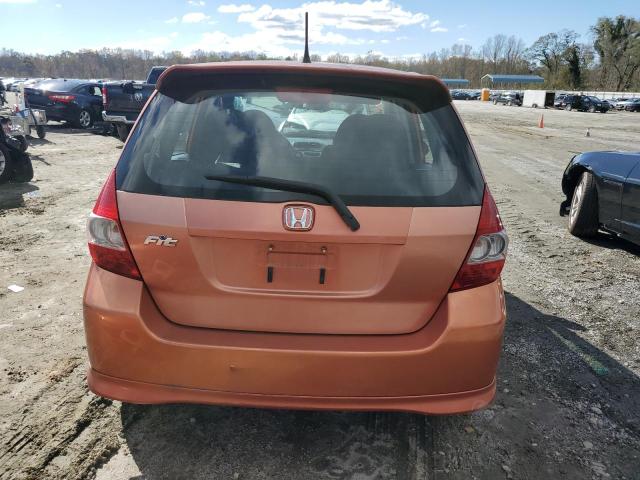 JHMGD38687S015341 - 2007 HONDA FIT S 橙色 照片 6