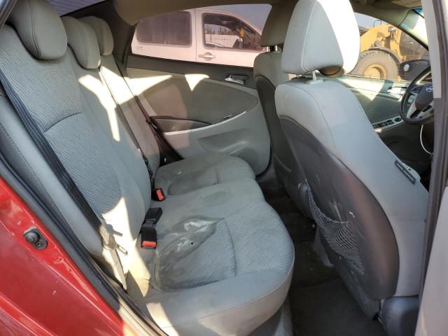 KMHCU4AE1DU291640 - 2013 HYUNDAI ACCENT GLS RED photo 10