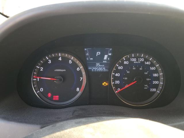 KMHCU4AE1DU291640 - 2013 HYUNDAI ACCENT GLS RED photo 9