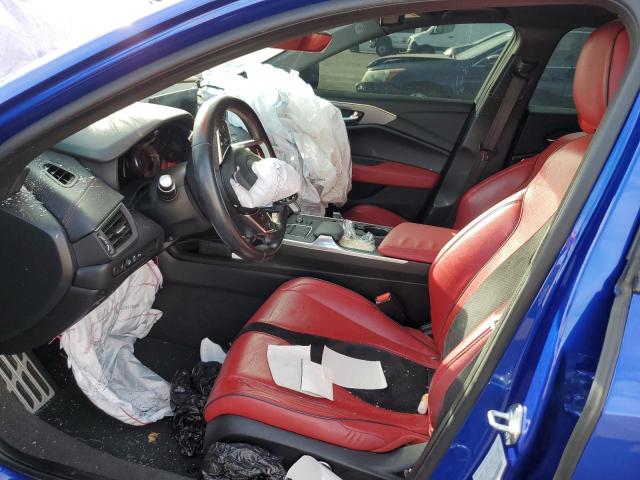 19UUB5F54MA008051 - 2021 ACURA TLX TECH A BLUE photo 7