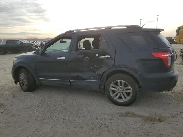 1FMHK8D82CGA28823 - 2012 FORD EXPLORER XLT Черный фото 2