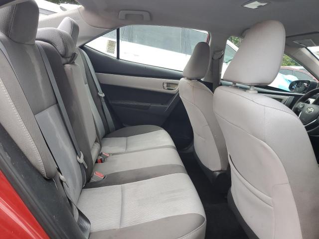 2T1BURHE0HC858202 - 2017 TOYOTA COROLLA L RED photo 10