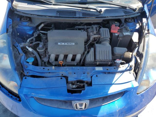 JHMGD38678S046064 - 2008 HONDA FIT SPORT Blau Foto 11