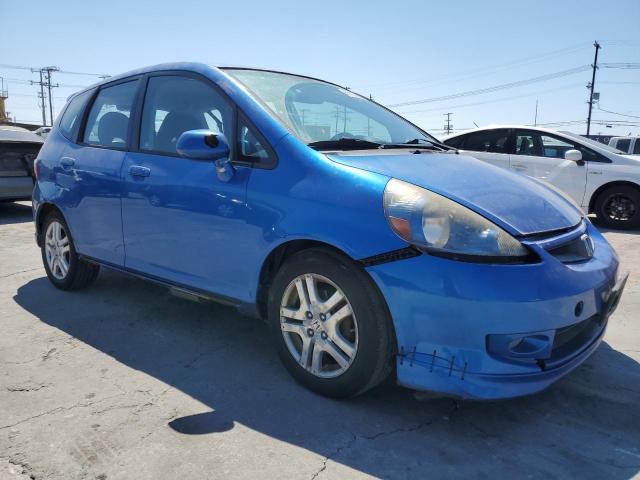 JHMGD38678S046064 - 2008 HONDA FIT SPORT Blau Foto 4