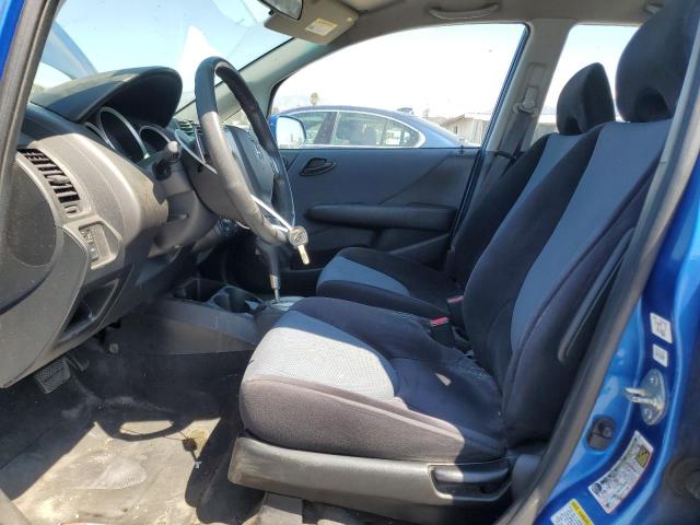 JHMGD38678S046064 - 2008 HONDA FIT SPORT Blau Foto 7