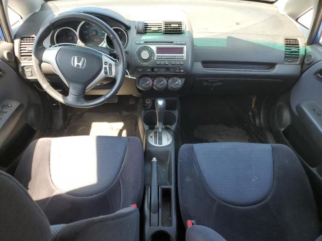JHMGD38678S046064 - 2008 HONDA FIT SPORT Blau Foto 8