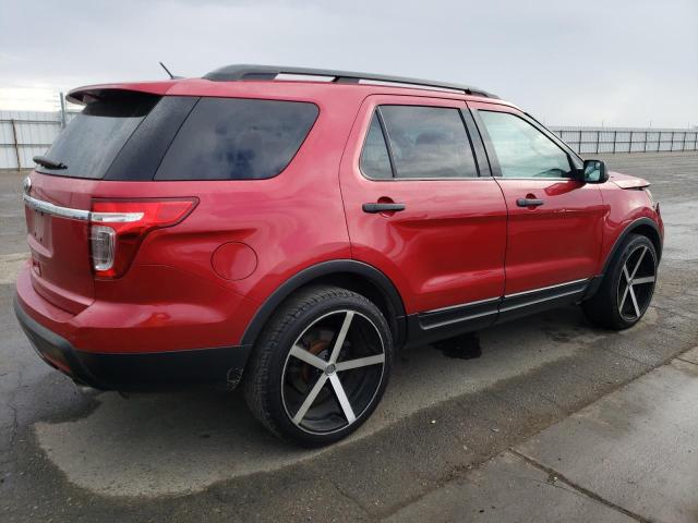 1FMHK7B83CGA94388 - 2012 FORD EXPLORER RED photo 3