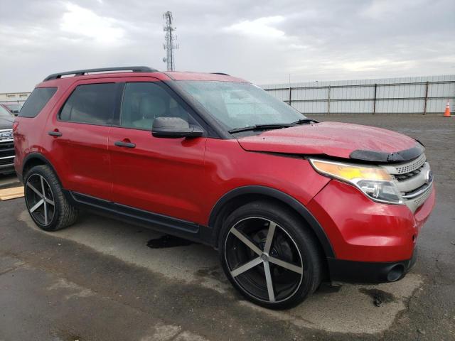 1FMHK7B83CGA94388 - 2012 FORD EXPLORER RED photo 4