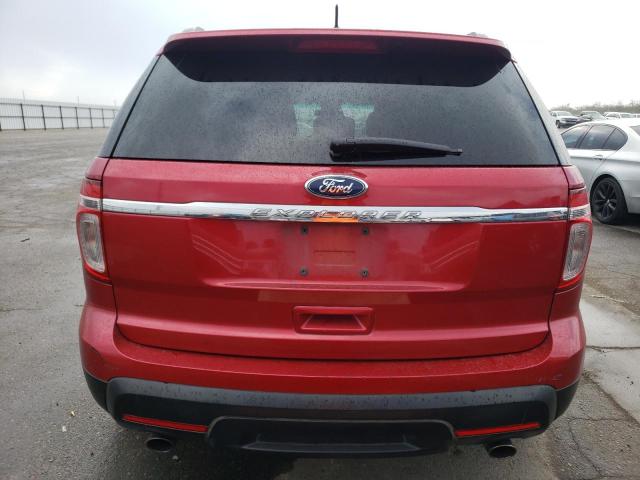 1FMHK7B83CGA94388 - 2012 FORD EXPLORER RED photo 6