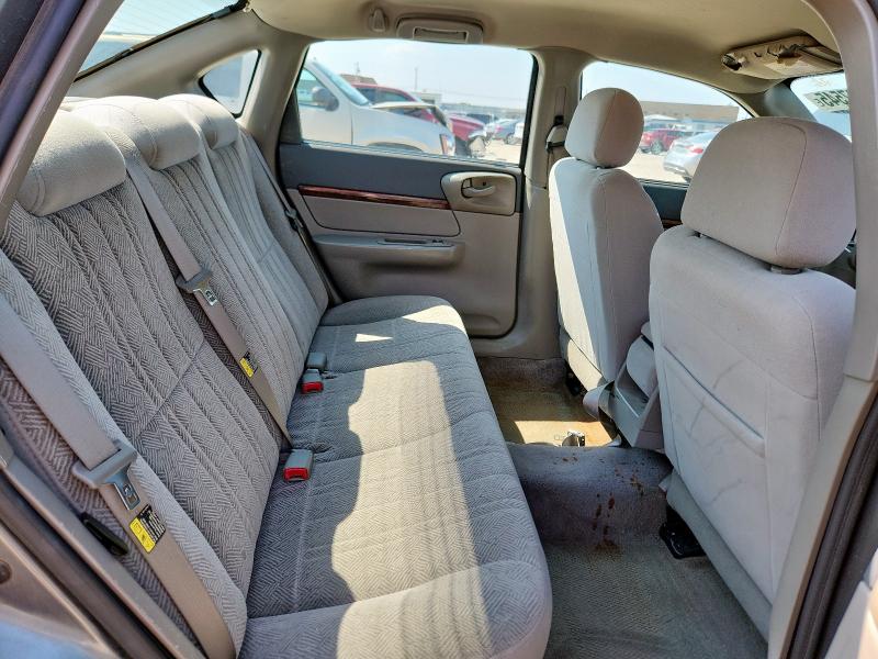 2G1WF52E859376661 - 2005 CHEVROLET IMPALA GRAY photo 10