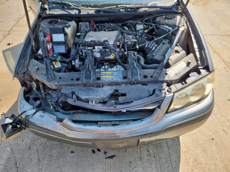 2G1WF52E859376661 - 2005 CHEVROLET IMPALA GRAY photo 11