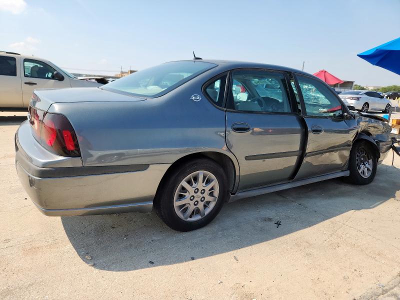 2G1WF52E859376661 - 2005 CHEVROLET IMPALA GRAY photo 3