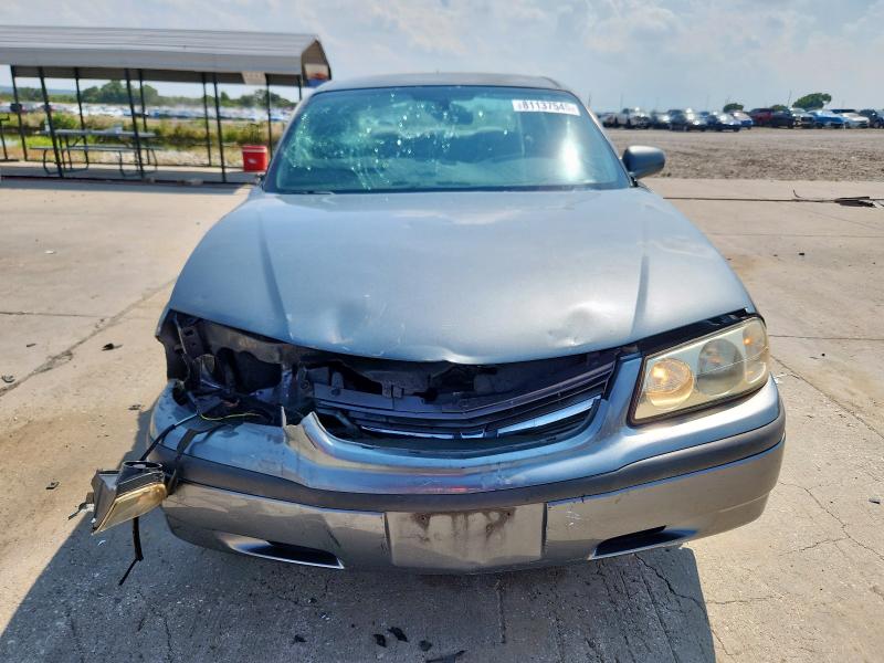 2G1WF52E859376661 - 2005 CHEVROLET IMPALA GRAY photo 5