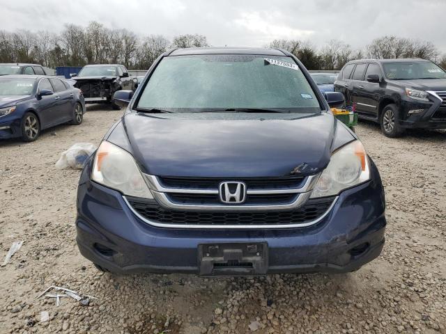 JHLRE4H72AC015104 - 2010 HONDA CR-V EXL BLUE photo 5