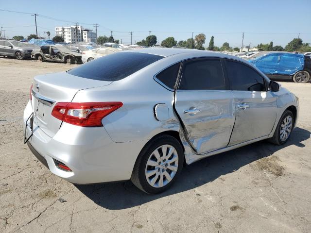 3N1AB7AP5JY247088 - 2018 NISSAN SENTRA S Silber Foto 3