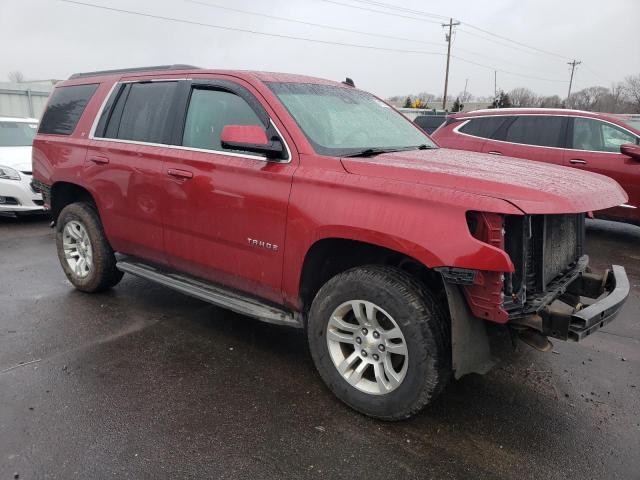 1GNSKBKC7FR308977 - 2015 CHEVROLET TAHOE K1500 LT RED photo 4