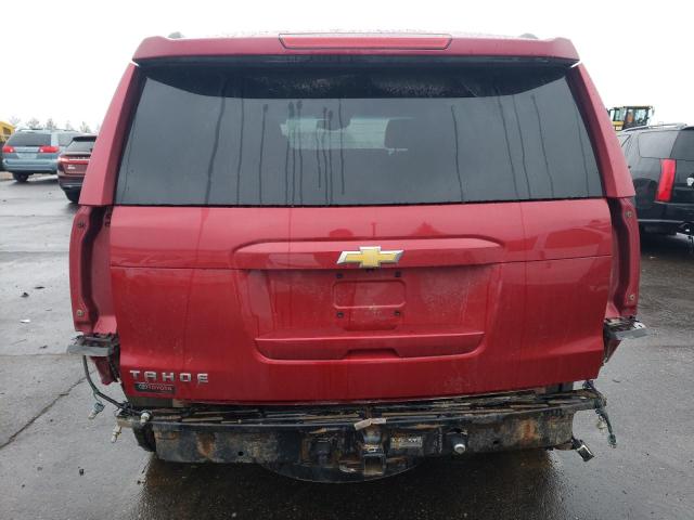 1GNSKBKC7FR308977 - 2015 CHEVROLET TAHOE K1500 LT RED photo 6