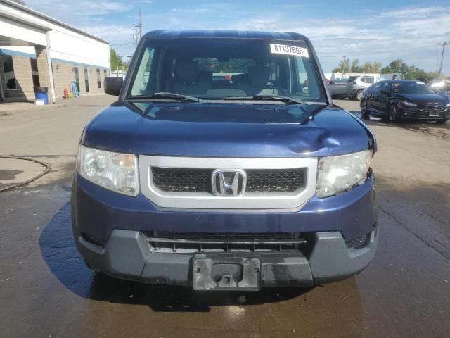 5J6YH1H78AL006044 - 2010 HONDA ELEMENT EX BLUE photo 5