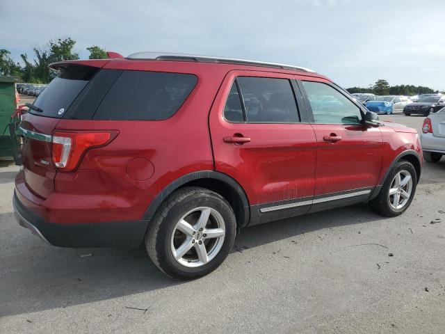 1FM5K8DH5GGA86885 - 2016 FORD EXPLORER XLT წითელი ფოტო 3