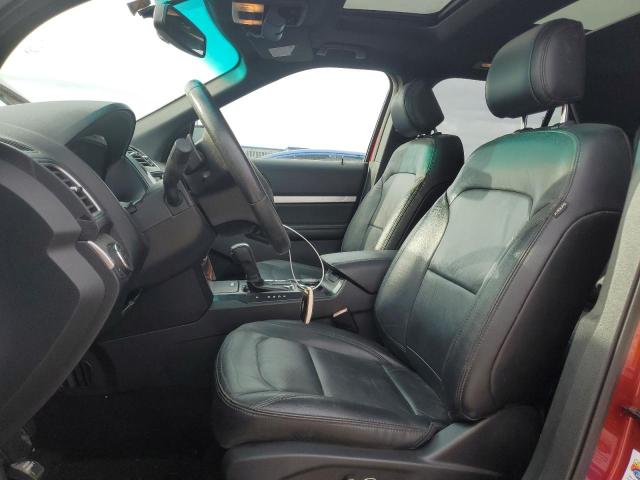 1FM5K8DH5GGA86885 - 2016 FORD EXPLORER XLT წითელი ფოტო 7
