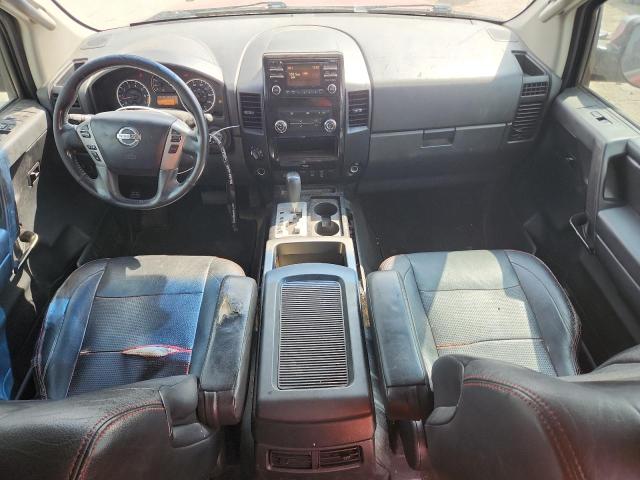 1N6BA0ECXDN303902 - 2013 NISSAN TITAN S RED photo 8