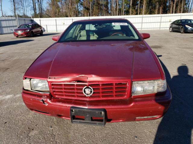 1G6ET12922B104501 - 2002 CADILLAC ELDORADO TOURING RED photo 5