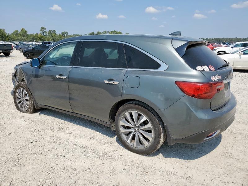 5FRYD3H60FB013972 - 2015 ACURA MDX TECHNOLOGY Gris foto 2