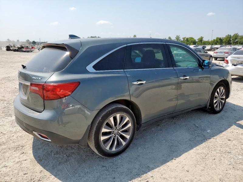 5FRYD3H60FB013972 - 2015 ACURA MDX TECHNOLOGY Gris foto 3