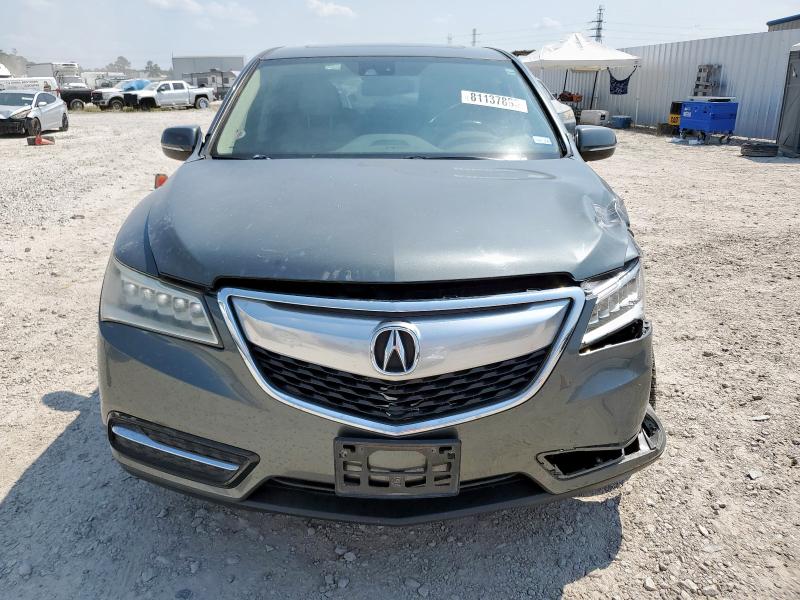 5FRYD3H60FB013972 - 2015 ACURA MDX TECHNOLOGY Gris foto 5
