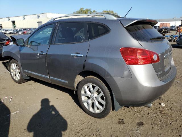 JN8AS5MV9DW611878 - 2013 NISSAN ROGUE S Մոխրագույն լուսանկար 2