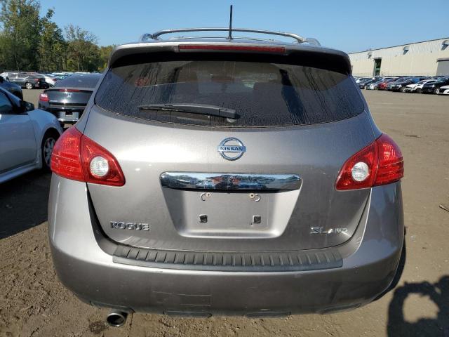 JN8AS5MV9DW611878 - 2013 NISSAN ROGUE S Մոխրագույն լուսանկար 6