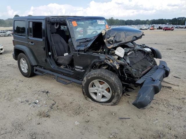 1C4HJWDGXHL530965 - 2017 JEEP WRANGLER U SPORT أسود صورة 4