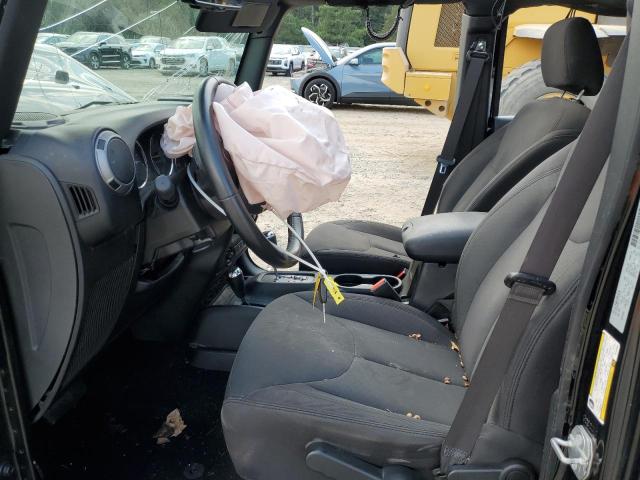 1C4HJWDGXHL530965 - 2017 JEEP WRANGLER U SPORT أسود صورة 7