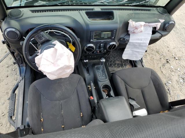 1C4HJWDGXHL530965 - 2017 JEEP WRANGLER U SPORT أسود صورة 8