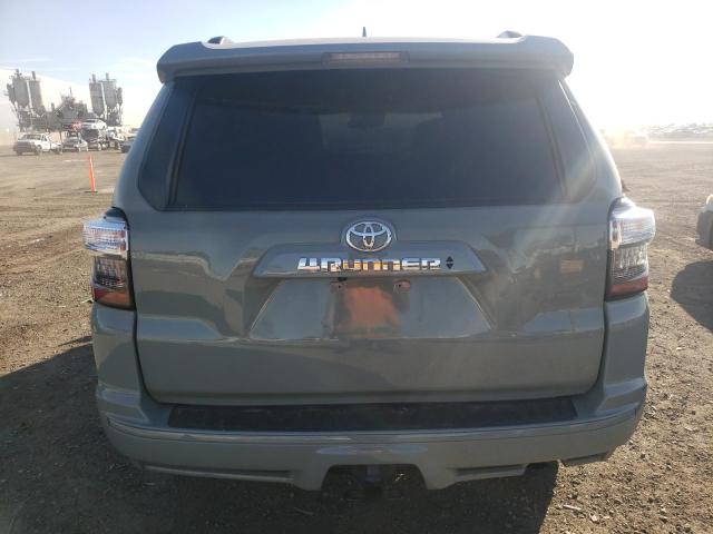 JTEAU5JR0N5256132 - 2022 TOYOTA 4RUNNER TRD SPORT SILVER photo 6