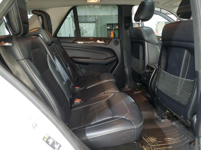 4JGDA5HB8EA366383 - 2014 MERCEDES-BENZ ML 350 4MATIC WHITE photo 11