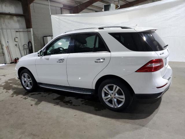 4JGDA5HB8EA366383 - 2014 MERCEDES-BENZ ML 350 4MATIC WHITE photo 2