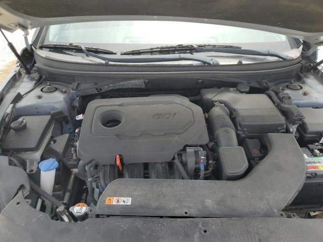 5NPE24AF8HH589839 - 2017 HYUNDAI SONATA SE SILVER photo 11