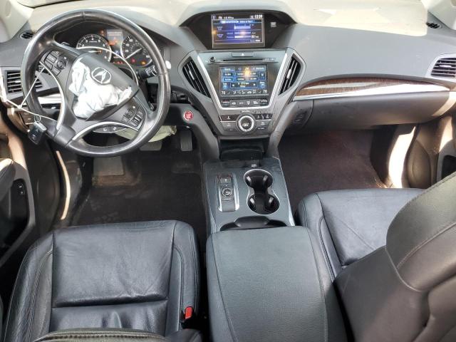 5FRYD4H33HB027766 - 2017 ACURA MDX Czarny zdjęcie 8