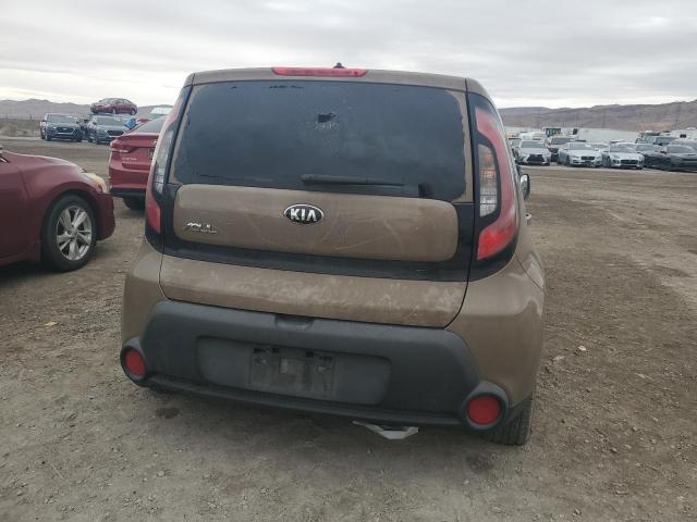 KNDJN2A26E7023797 - 2014 KIA SOUL BROWN photo 6