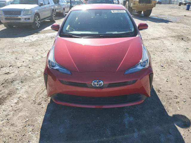 JTDKARFUXL3120556 - 2020 TOYOTA PRIUS L RED photo 5