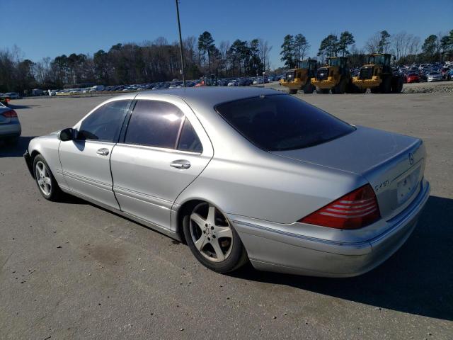 WDBNG70J55A450861 - 2005 MERCEDES-BENZ S 430 SILVER photo 2