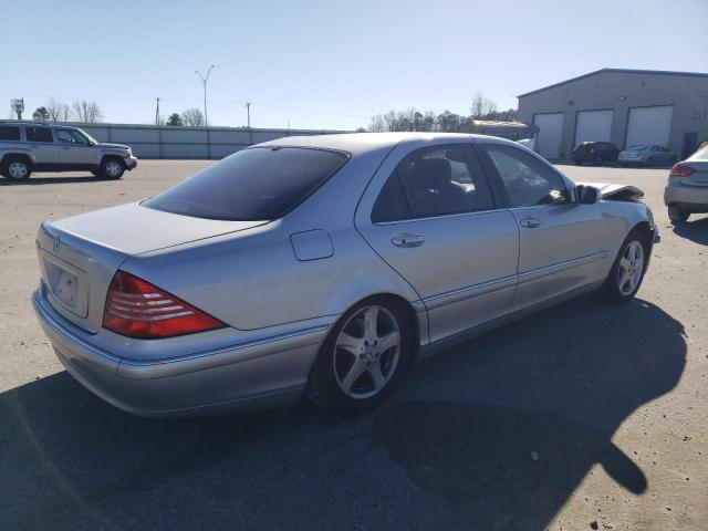 WDBNG70J55A450861 - 2005 MERCEDES-BENZ S 430 SILVER photo 3