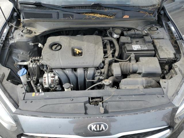 3KPF24AD2LE217395 - 2020 KIA FORTE FE GRAY photo 11