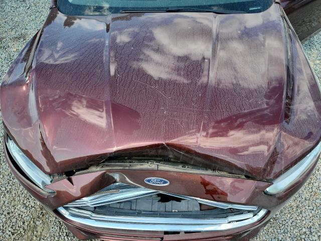 3FA6P0G76FR251046 - 2015 FORD FUSION S 勃艮第红 照片 11