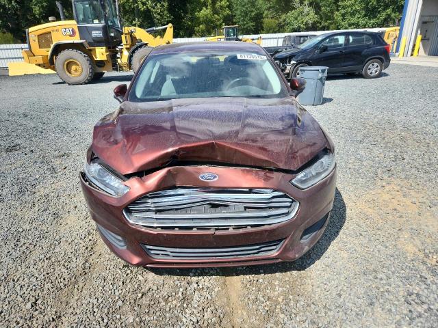 3FA6P0G76FR251046 - 2015 FORD FUSION S 勃艮第红 照片 5