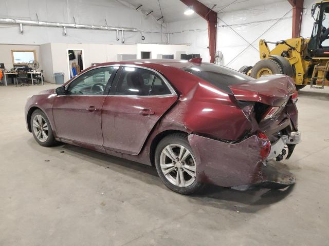1G11C5SL8FF115315 - 2015 CHEVROLET MALIBU 1LT MAROON photo 2